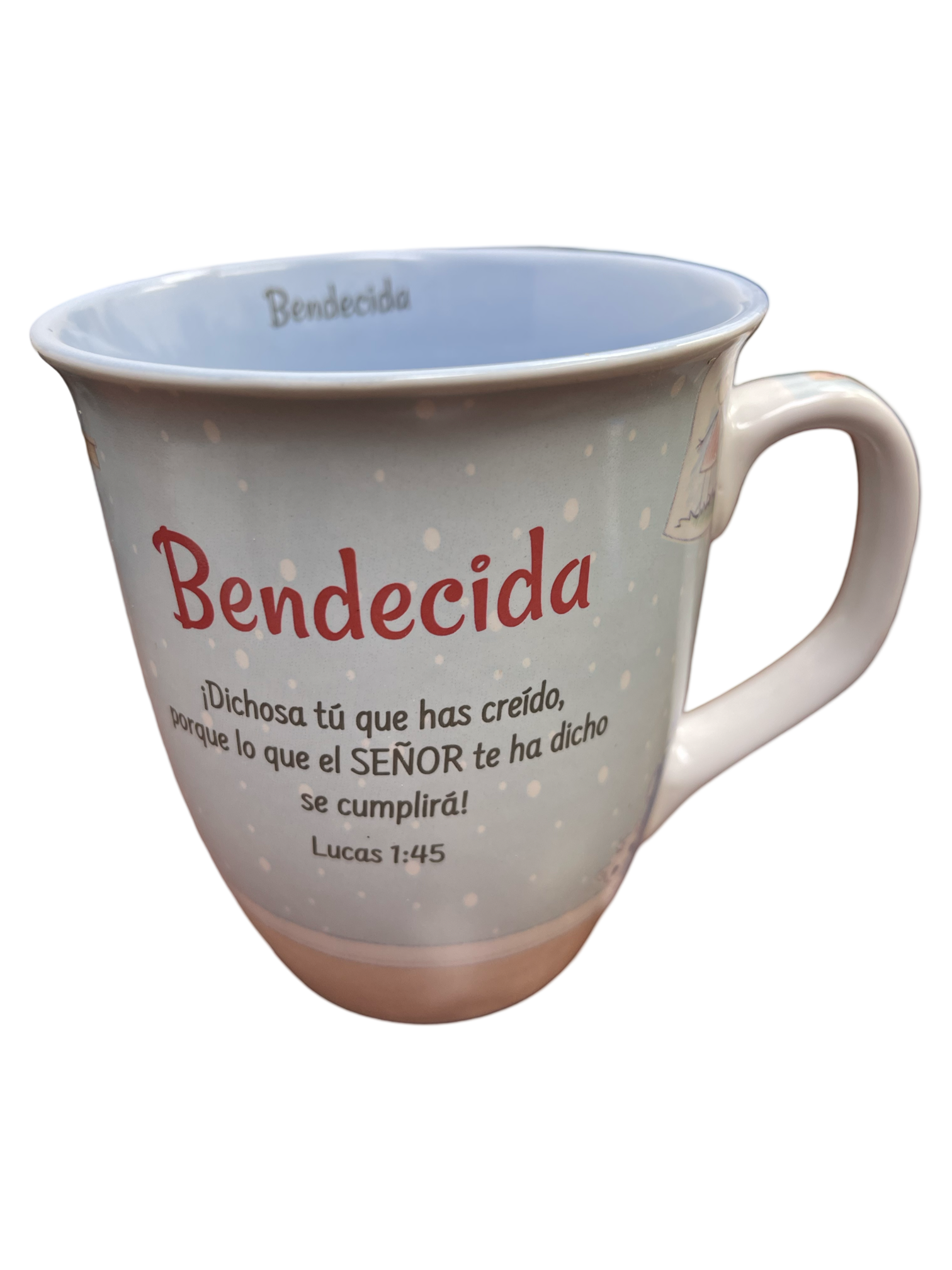 Taza Preciosa-Bendecida Lucas 1: 45