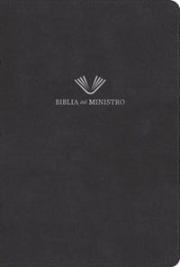 Biblia RVR60 del Ministro Edición Ampliada Negro Piel Fabricada