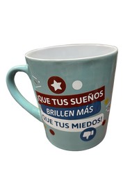 Taza Toda Ocasión con Emoticones “Que tus Sueños Brillen”