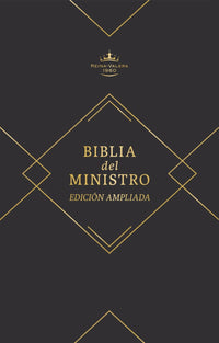 Biblia RVR60 del Ministro Edición Ampliada Caoba Imitación Piel