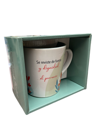 Taza de Cerámica Esoecial para ella-Fuerte