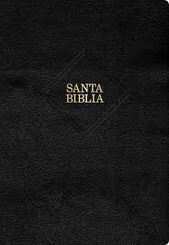 Biblia RVR60 Letra Super Gigante Negra Piel Fabricada Símil