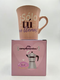 Taza Sentimientos Expresa-T "Solo tu me llenas!"