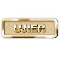 Distintivo Ujier Metalico Magnetico Dorado