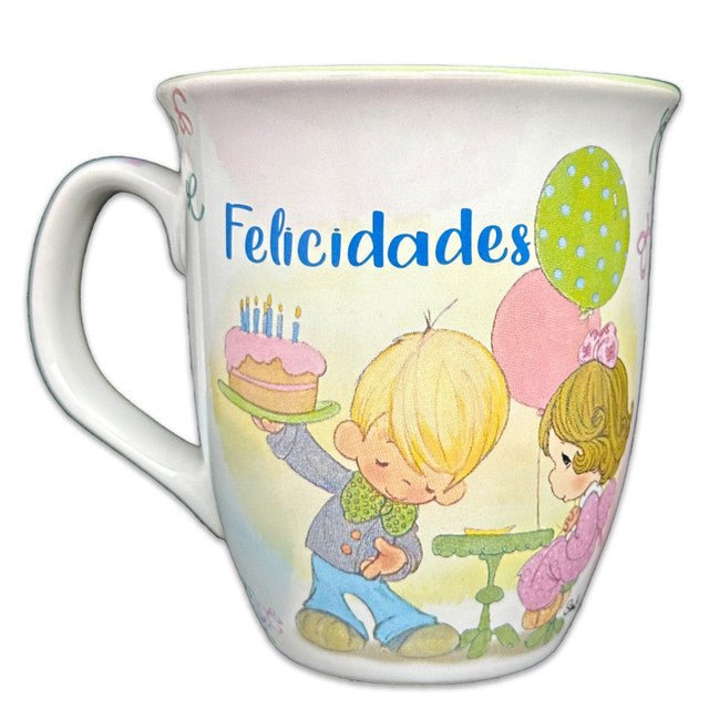 Taza Precious Moments: "Felicidades" Números 6:24-25