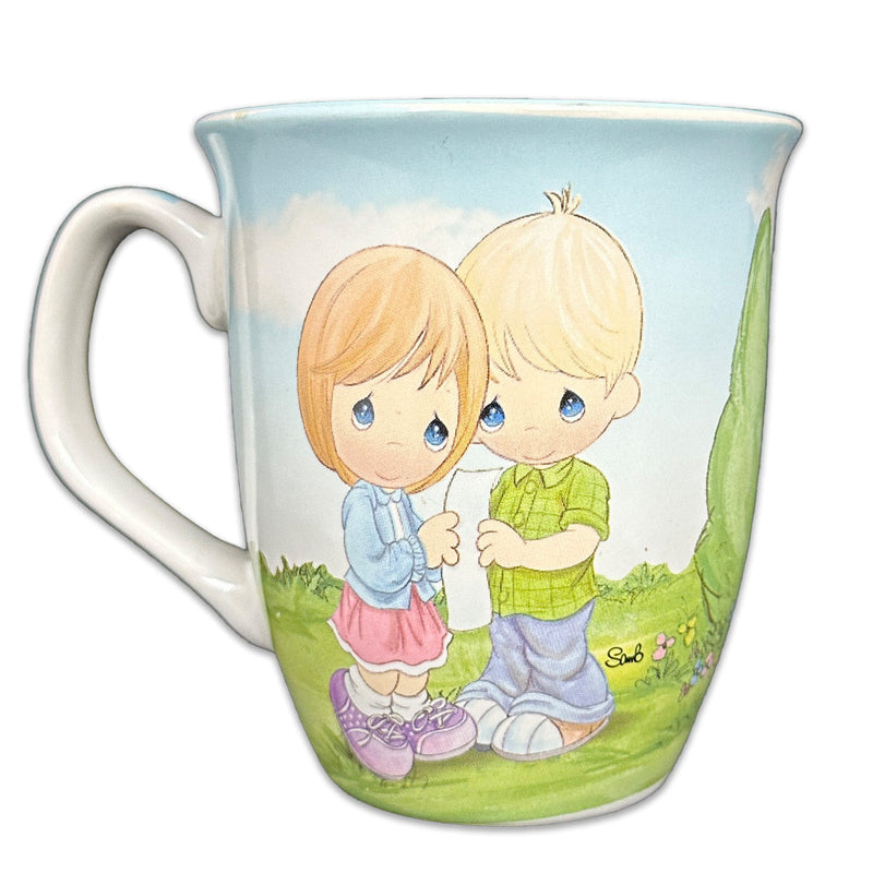 Taza Precious Moments: "El Cumple Sus Promesas"