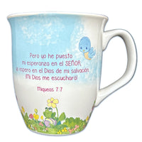 Taza Precious Moments: "El es tu Esperanza"