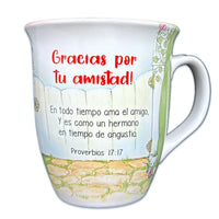 Taza Precious Moments: "Gracias por tu Amistad"