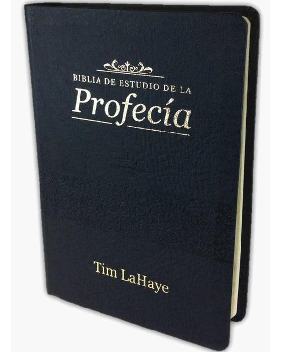 Biblia De Estudio De La Profecia Rvr60 Negro Con Indice