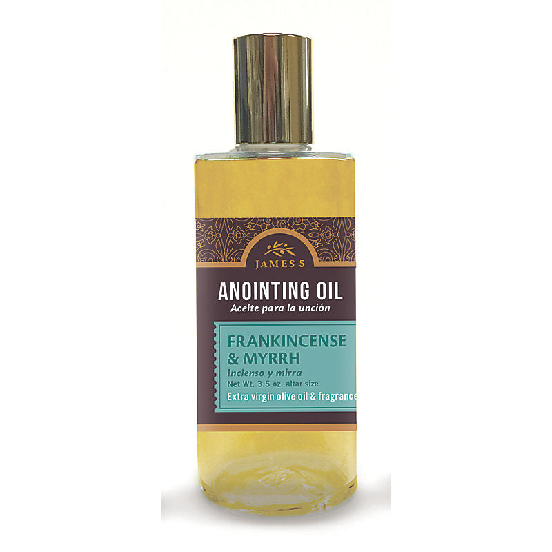 Aceite para ungir-Frankincense y Myrrh (3.5 oz).