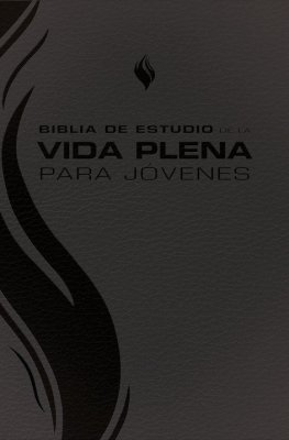 RVR 1960 Biblia de Estudio de la Vida Plena Para Jóvenes, Piel Negro Sin Indice