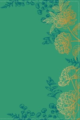 Biblia de una joven conforme al corazón de Dios RVR 1960, Lujo Verde