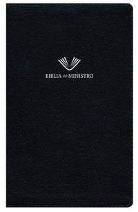 Biblia del Ministro, RVR60, Negro, Piel Fabricada, Sin Indice