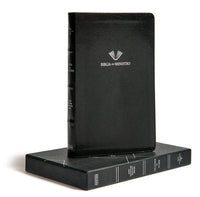 Biblia del Ministro, RVR60, Negro, Piel Fabricada, Sin Indice