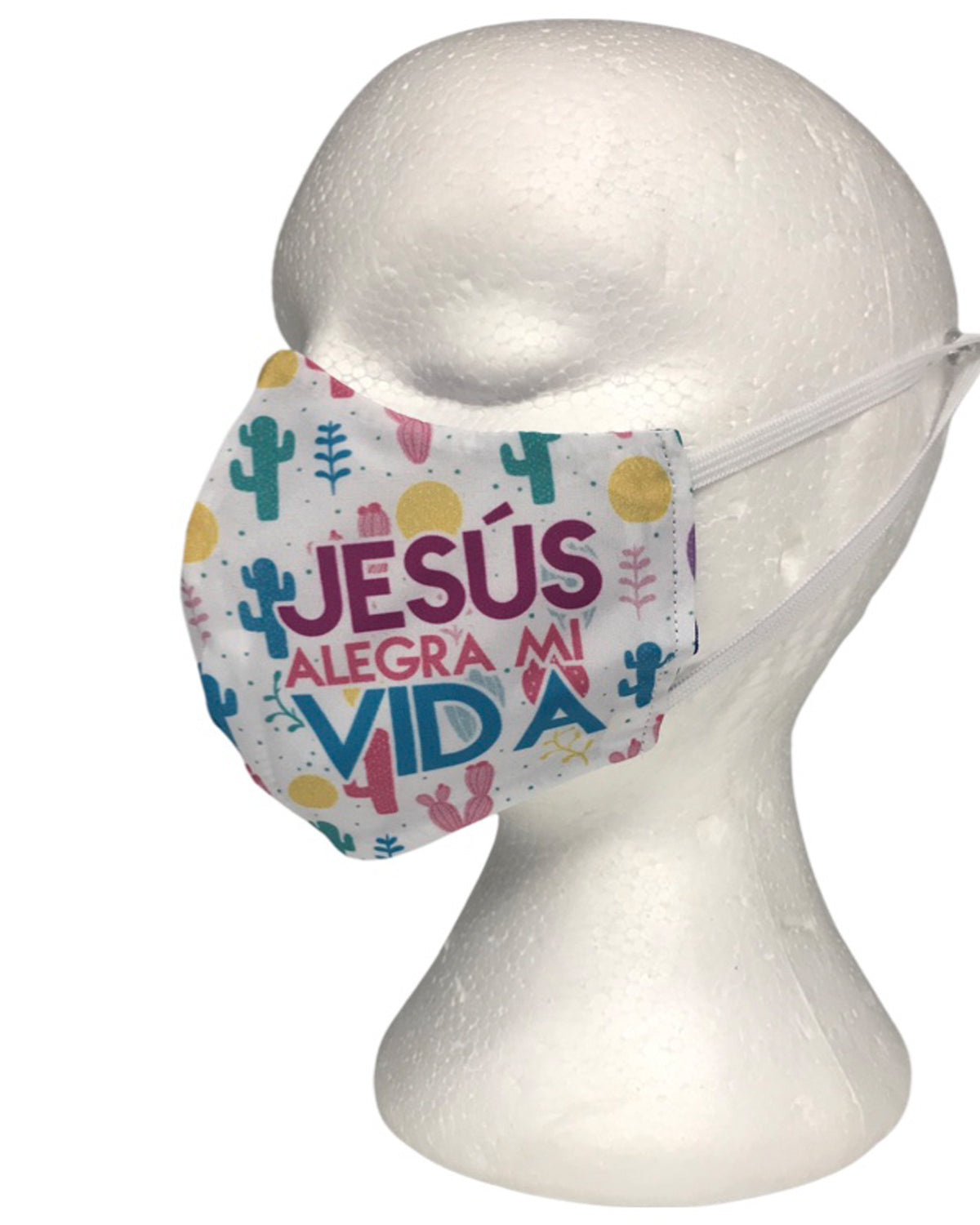 Mascarilla de protección infantil- Jesús Alegra mi Vida