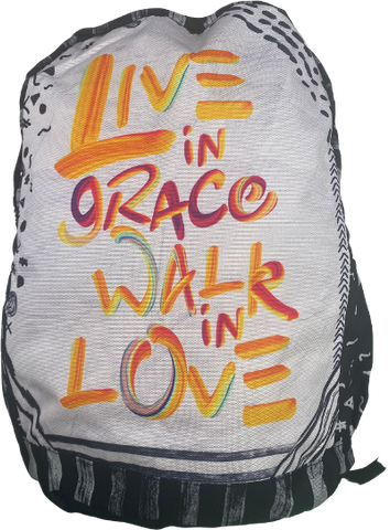 Mochila Live In Grace Walk In Love