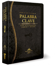 Biblia RVR60 de Estudio Palabra Clave Negro con Indice