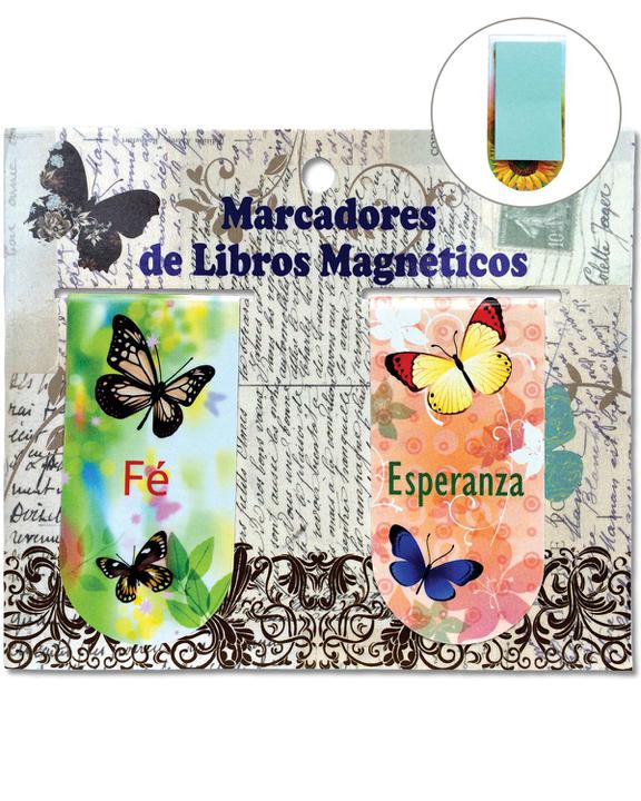 Separador Magnetico "Esperanza-Fe" (2 Por Paquete)