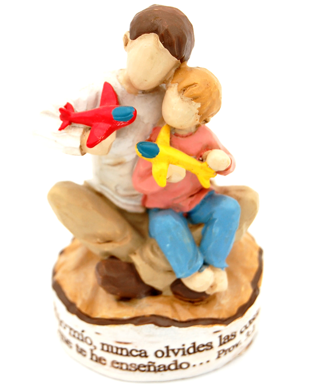 Estatuilla Decorativa Serie Amor "Proverbios 3:1"